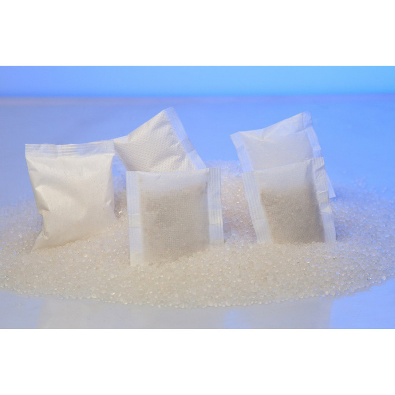 Lot de 200 sachets de gel de silice - déshydratant - absorbeur d'humidité -  déshumidificateur - anti-moisissure - pour armoire alimentaire - blanc - t  - Déshumidificateur - Achat & prix